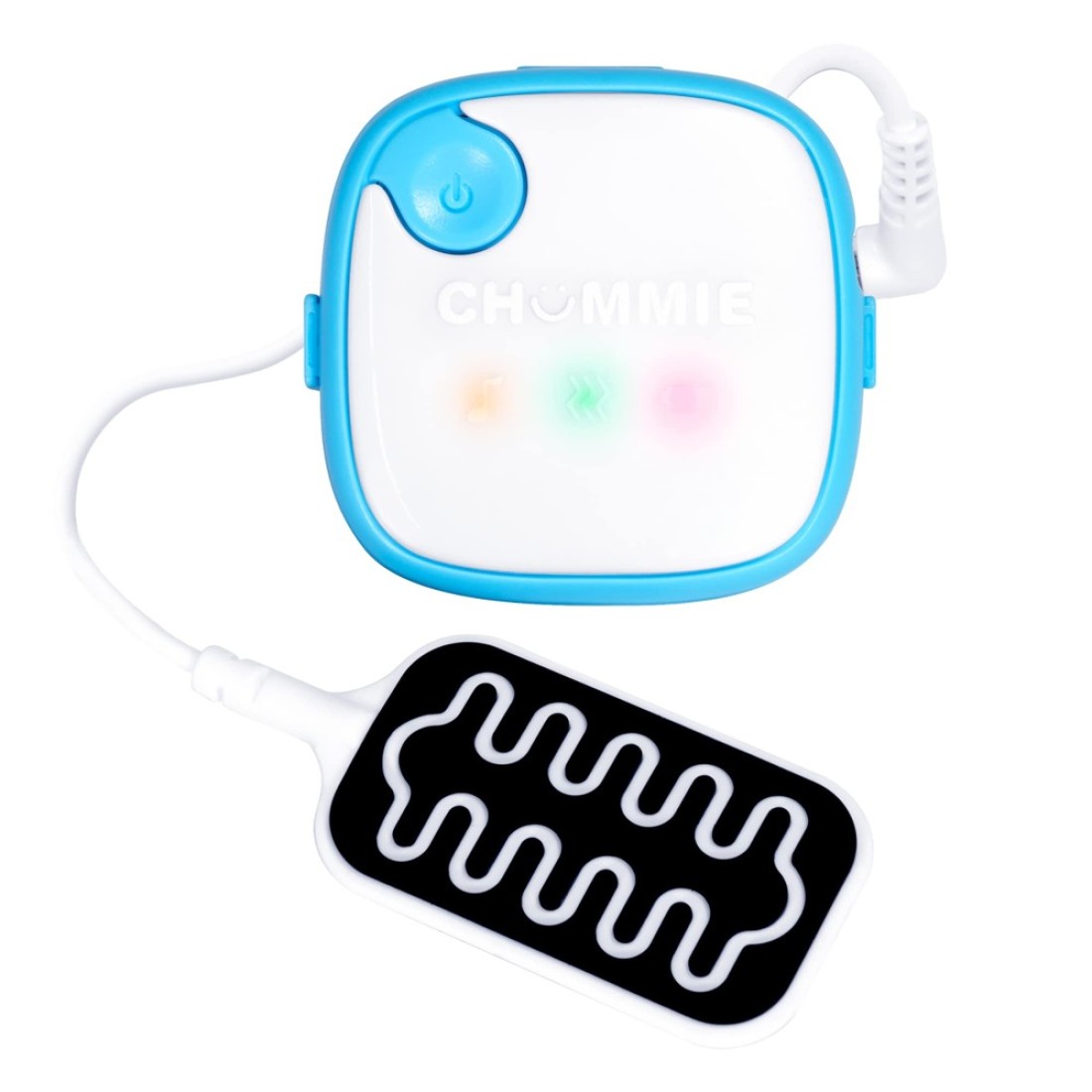 Chummie Elite Bedwetting Alarm for Children and Deep Sleepers Award Winning Bedwetting Alarm System with Loud Sounds and Strong Vibrations Blue