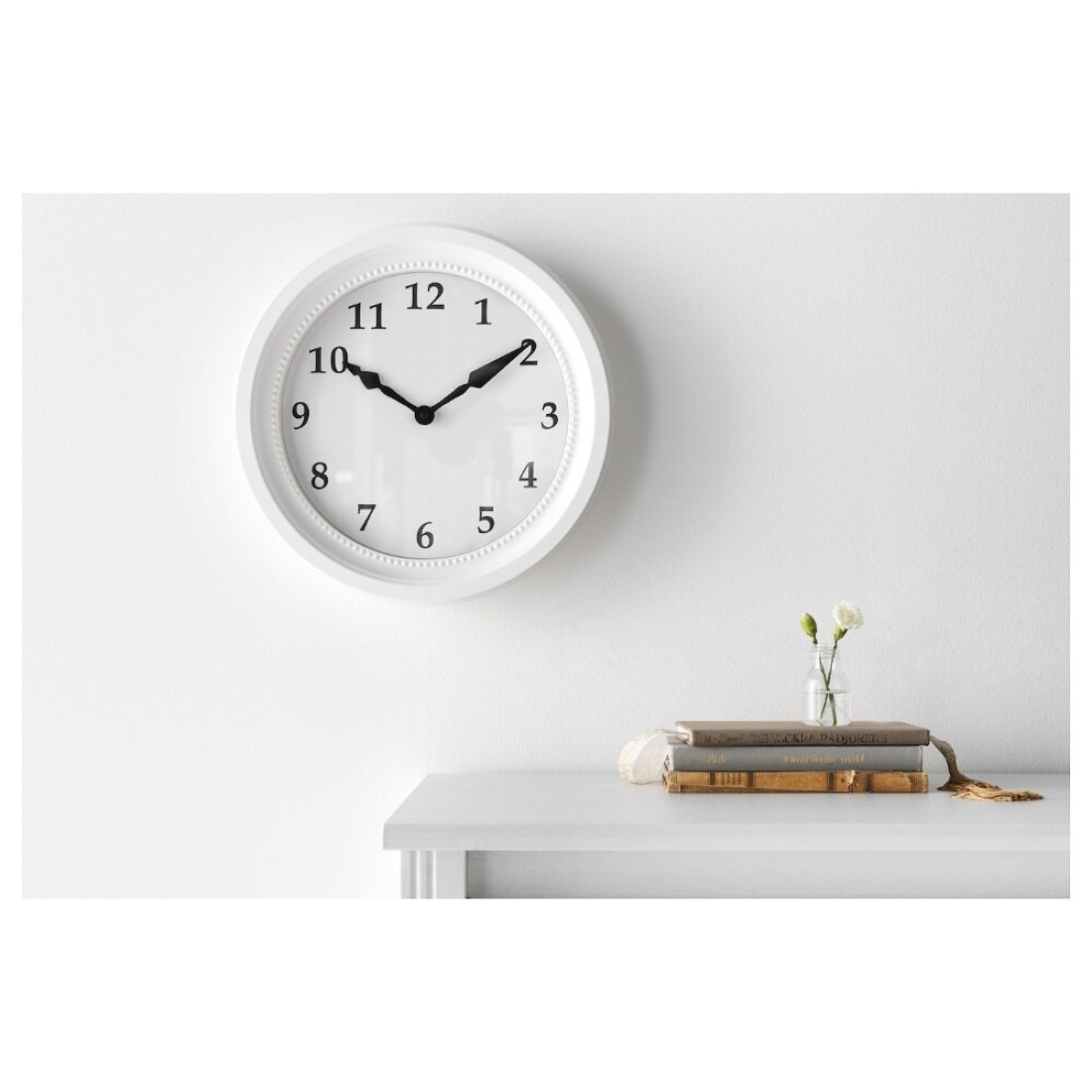 Wall Clock White 35 Cm/20 Pack