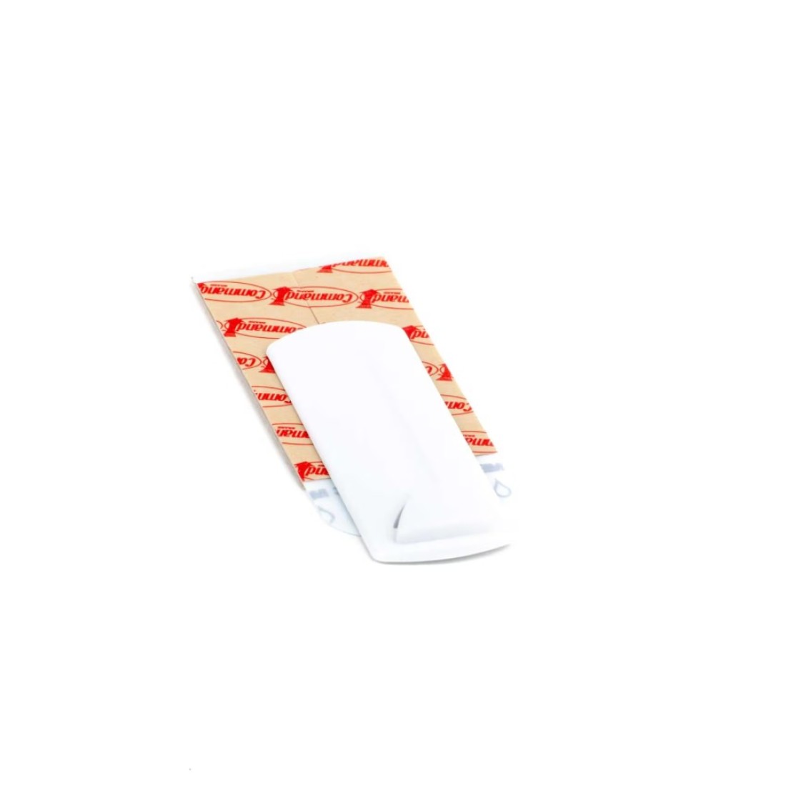 Command 17041 Wire backed picture Hanger, Holds 2.2 Kg each hook, white color. 1 hanger and 2 strips/pack