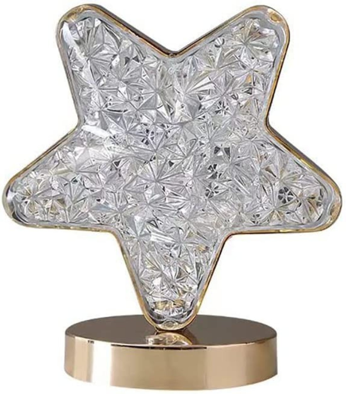 Smart Touch Portable Ramadan Star Shape Acrylic Table Lamp Led Light For Living Room Home