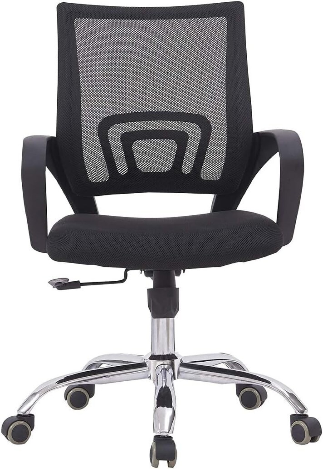 Sulsha Furniture Premium Office Chair Ergonomic Designed Desk Chair Super Comfortable Mid Back Adjustable Wide Seat Mesh Chair Black