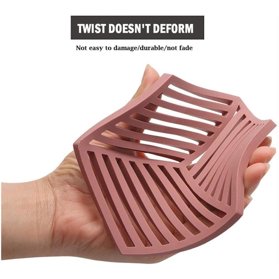 Silicone Hot Pad Durable Heat Insulation and Stable Table Coasters for Home, Office, and Hotel Use