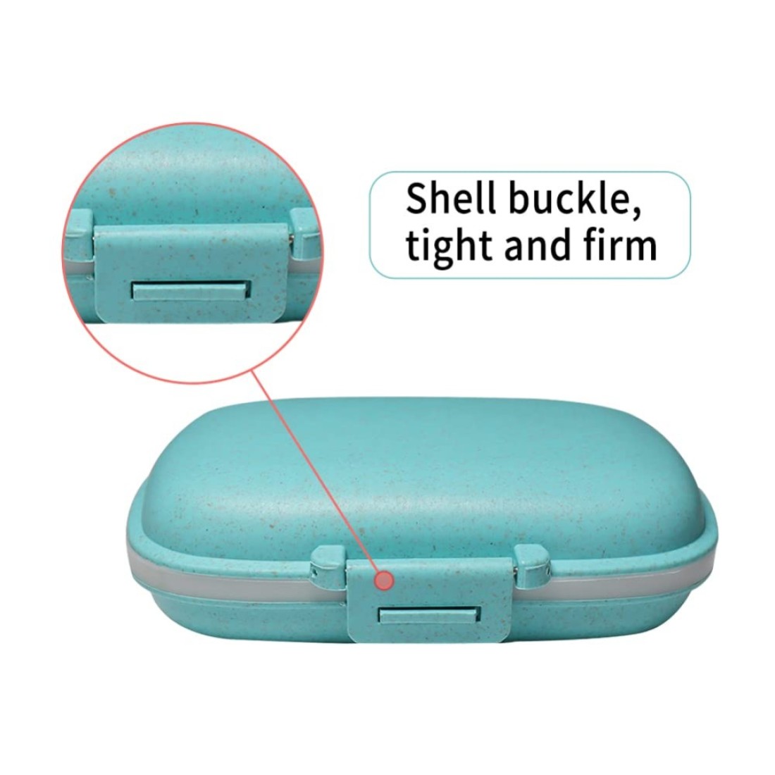 8 Compartments Pill Organizer Weekly Pill Organizer Pill Box Pill Case Medicine Organizer Travel Pill Organizer Pill Holder
