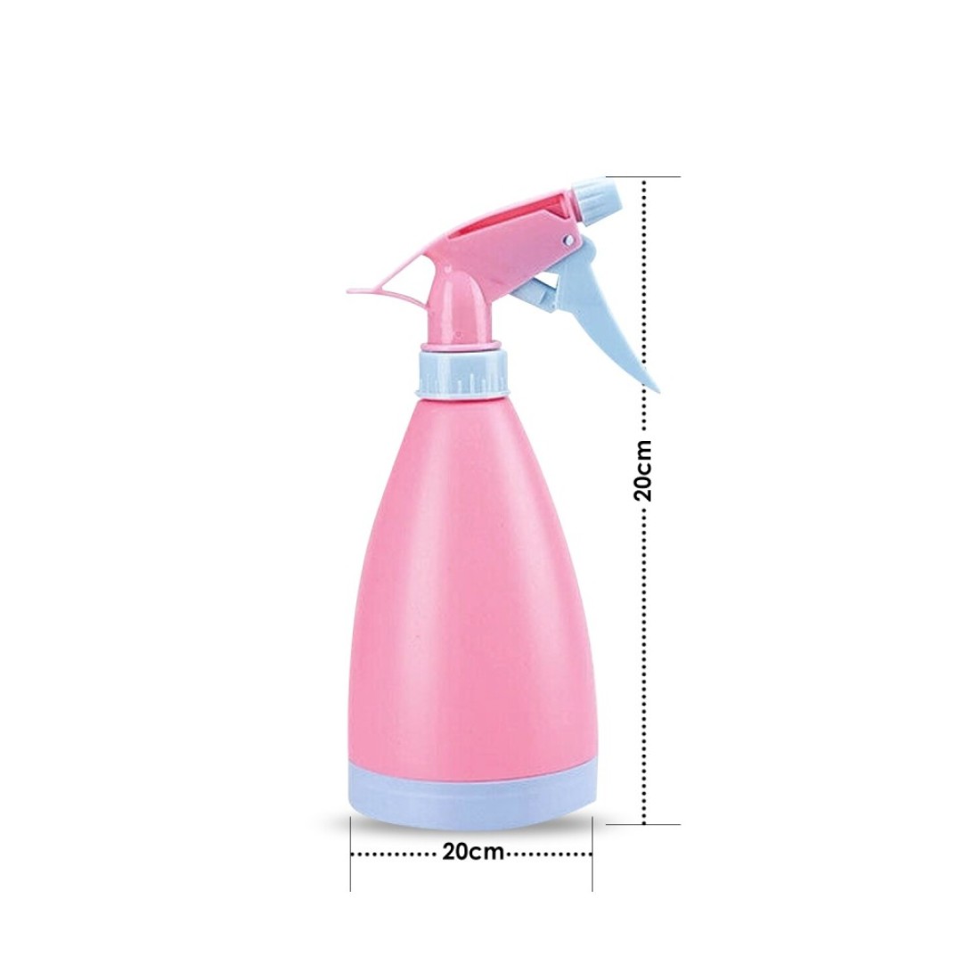 1PC.- 400ml Hand Pressed Watering Bottles / Plastic Spray bottles / Flowers Water Spray Bottle Sprayer /Sprinkler Nozzle Bottles, Pink.