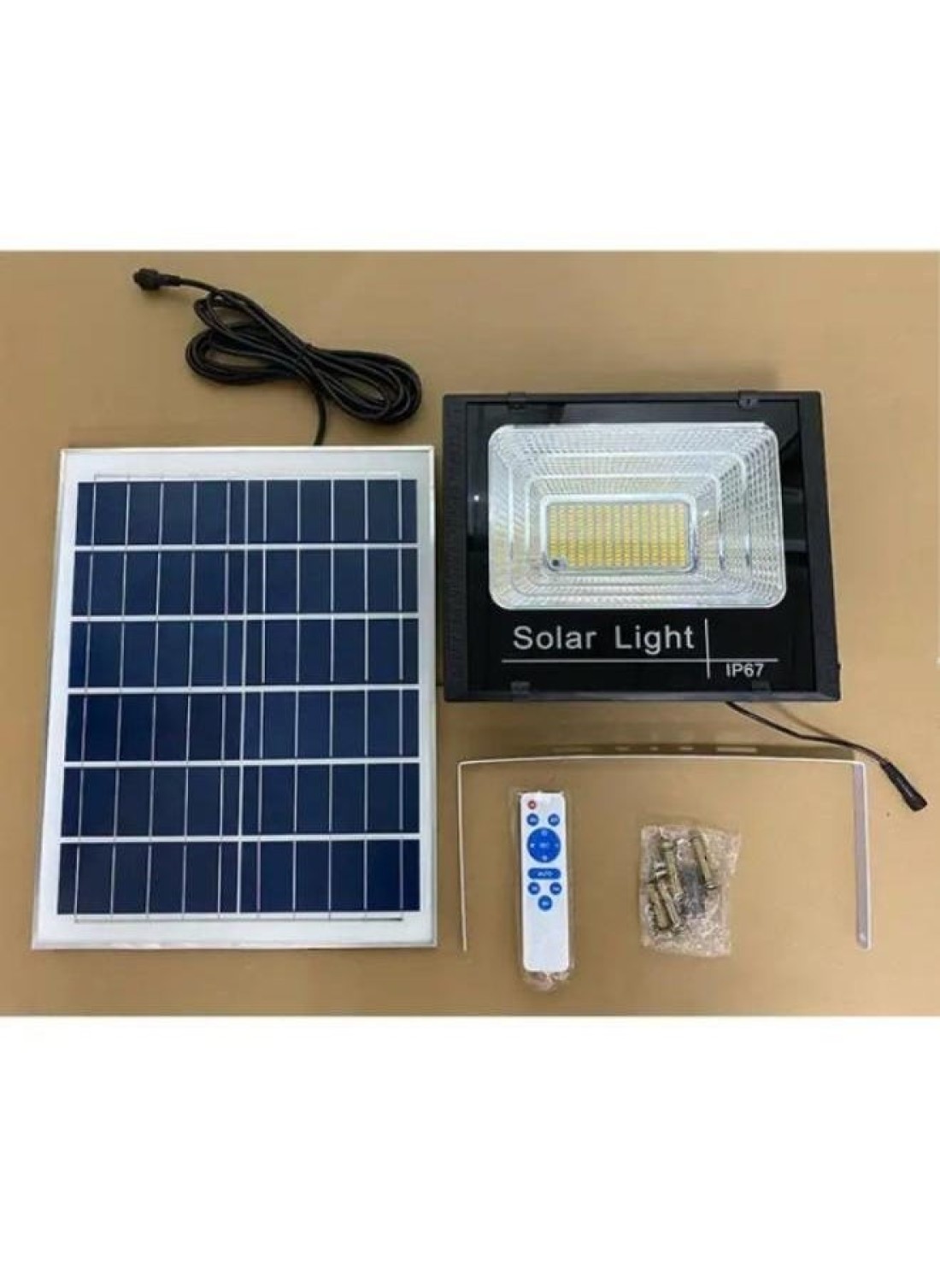 Generic LED Street Garden Solar Flood Light 2000W Outdoor Solar Power Lamp Floodlight Waterproof