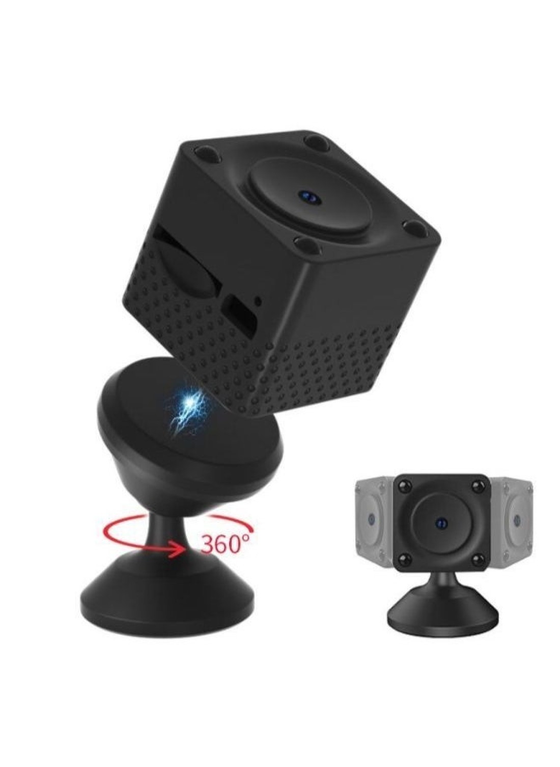 Generic Portable Wireless Home Security Surveillance Camera Nanny Cam With Night Vision And Motion Detection Indoor And Outdoor CCTV Video Recorder