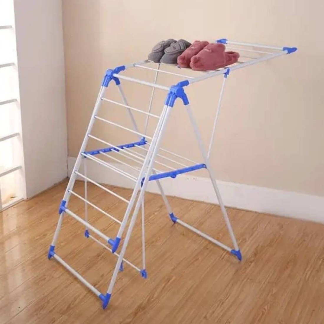 Laundry Cloth Drying Stand, Home Cloth Dryer Stand, Stainless Steel Cloth Drying Rack Stand, Foldable Clothes Drying Rack For Indoor And Outdoor