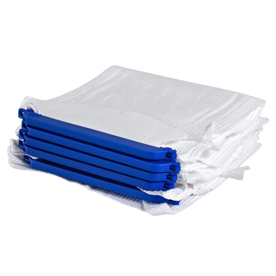 Refillable Ice Bags with Clamp Closure Pack of 5 Large 612 x 14 Reusable Easy Filling Hospital Icepack with Soft Outer Covering and Leak Resistant Inner Layer Vakly First Aid Kit Guide 5