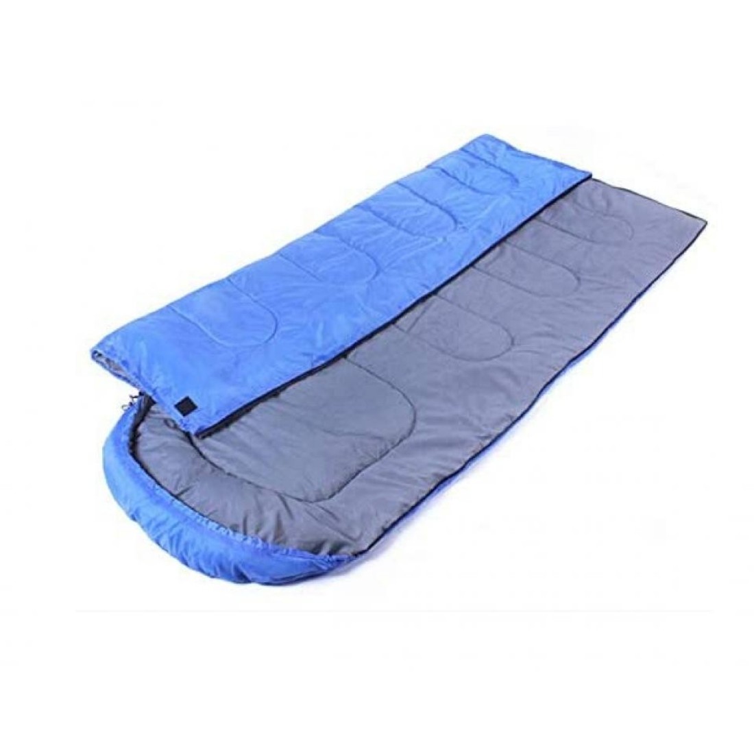 Jannah Outdoor Camping Summer Sleeping Bag 200g Envelope Hooded Sleeping Bag (Blue)
