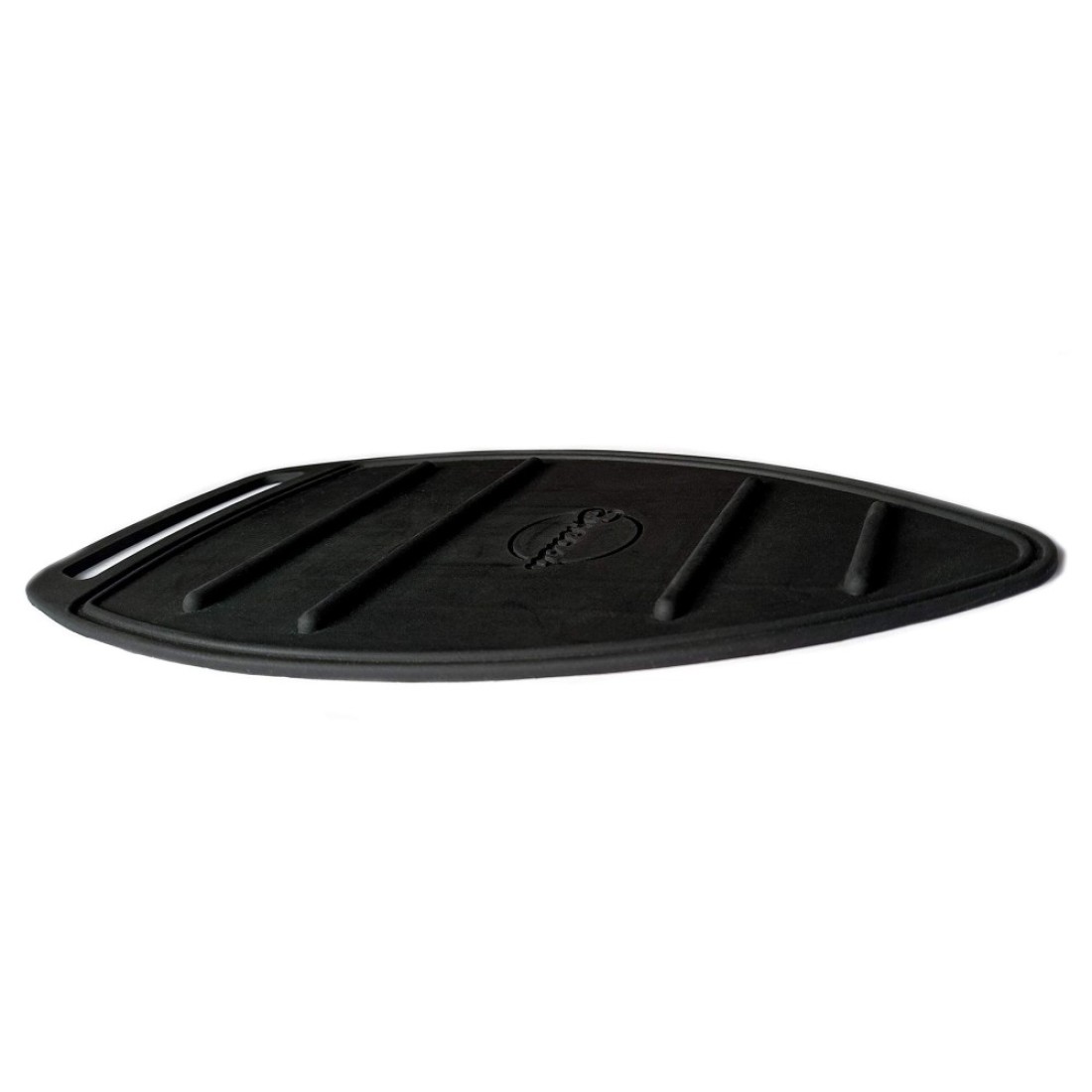 Encasa Homes Silicon Mat for Hot Iron Rest Heat Resistant Anti Slip Thicker Pad for Protecting Your Table During Ironing NonBurning Machine Washable Durable Black