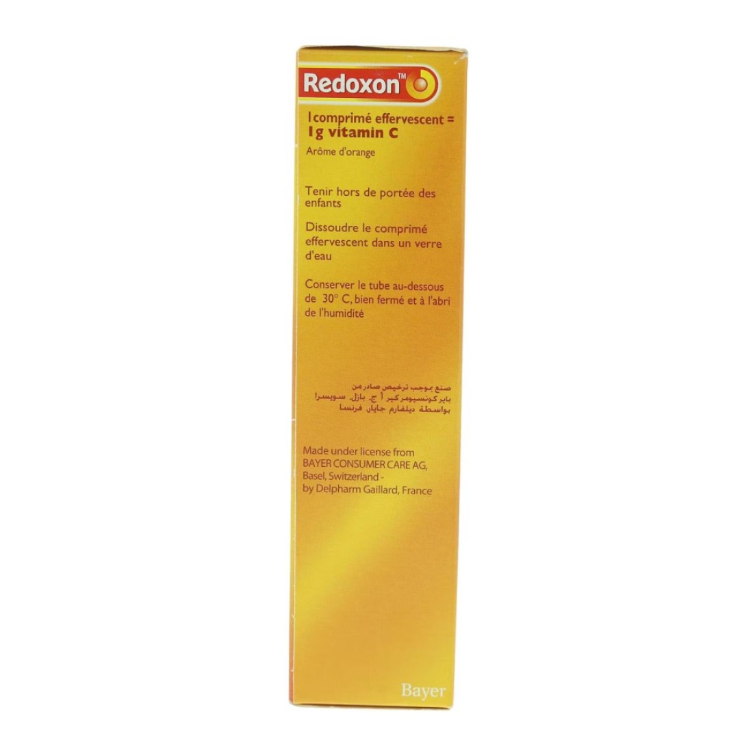 Bayer Redoxon Vitamin C 1000mg Orange Effervescent 15 Tablets