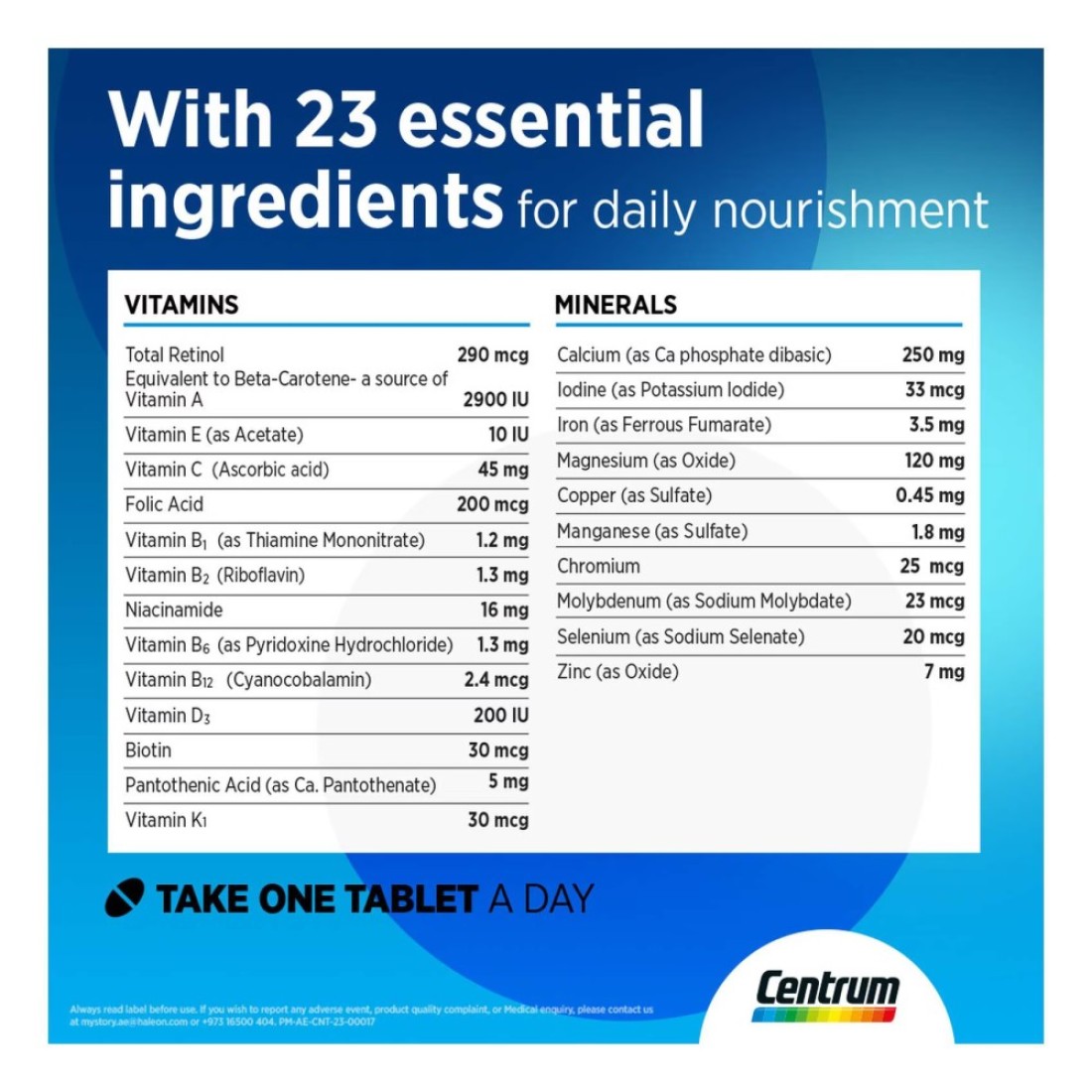 Centrum Men Multivitamin Dietary Supplement 60 Tablets