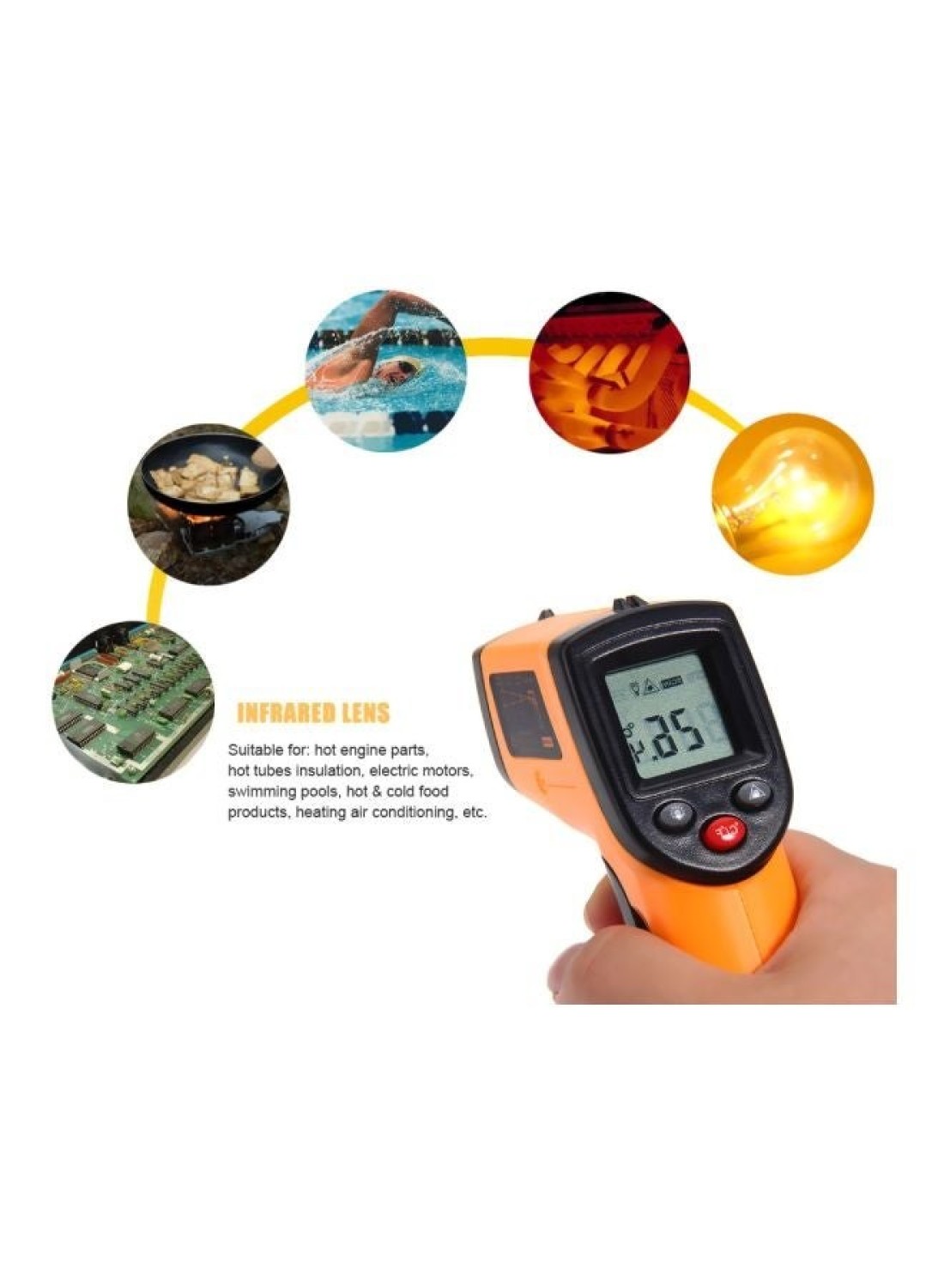 Generic Digital Infrared Thermometer