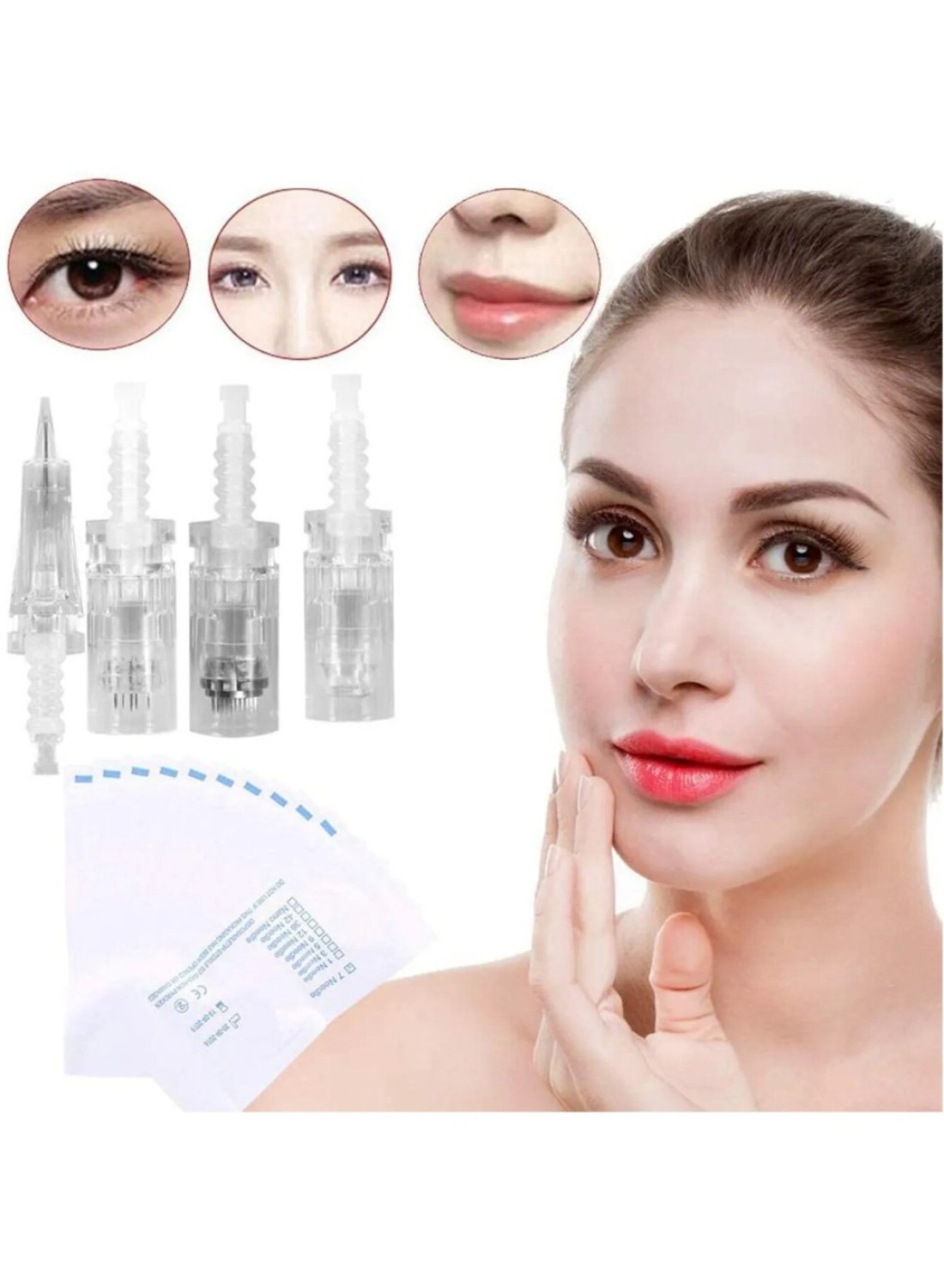 10Pcs 42 Pins Cartridges Replacement for M5 M7 N2 E30 Derma pen