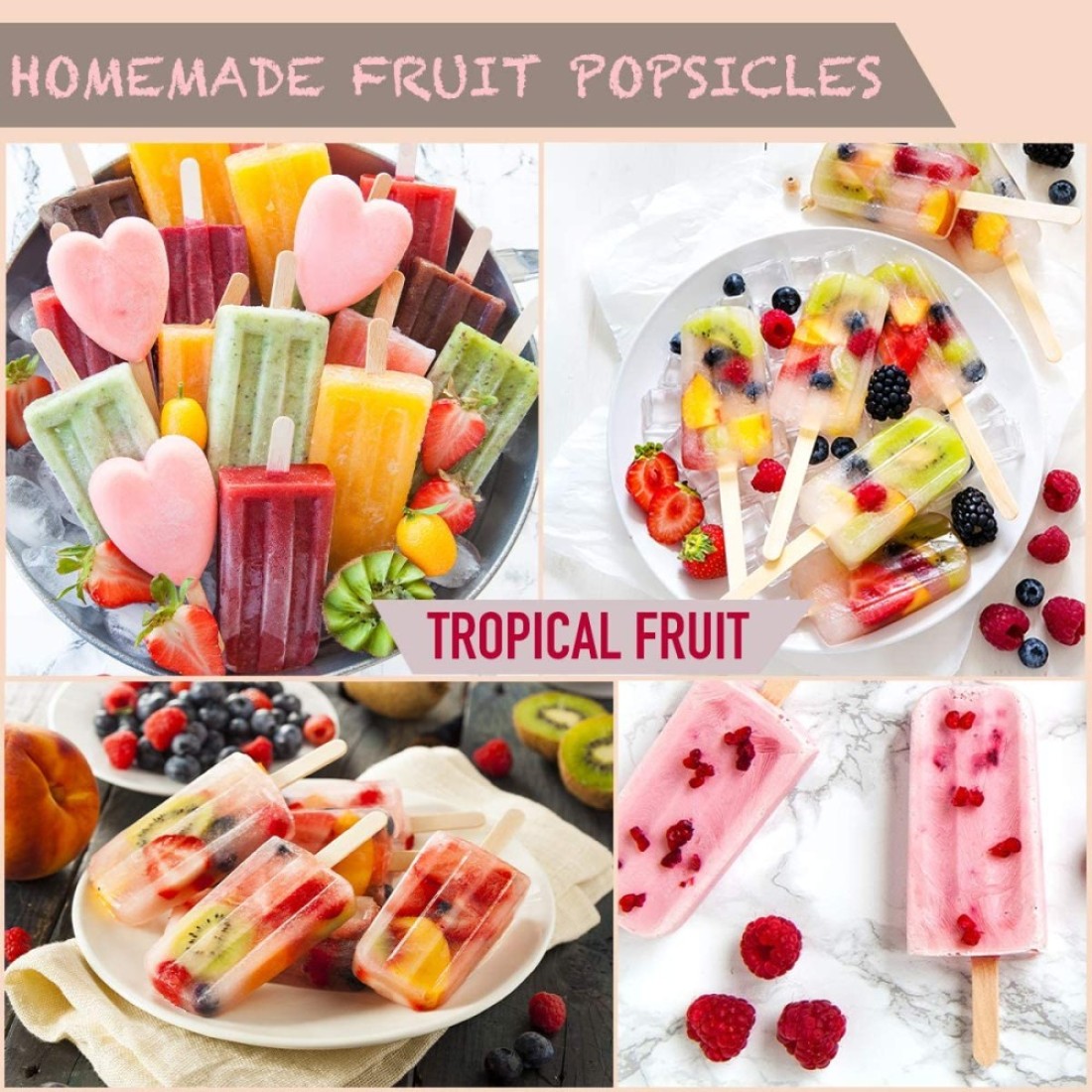 100 Pcs Natural Wooden Food Grade Craft Sticks - Ice Cream Stick - Popsicle - 4.5 inch Length - Suit Crafting, Stirring, Paddle, Waxing, Small Ice Pop Stick for DIY Kids Popcicle