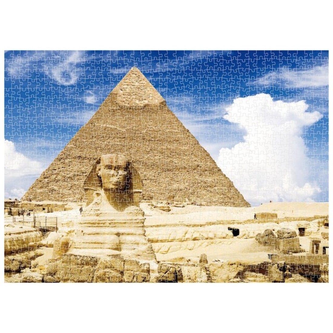Little Story Jigsaw Puzzle Educational &amp; Fun Game (The Great Pyramid of Giza, Egypt)-1000 pcs