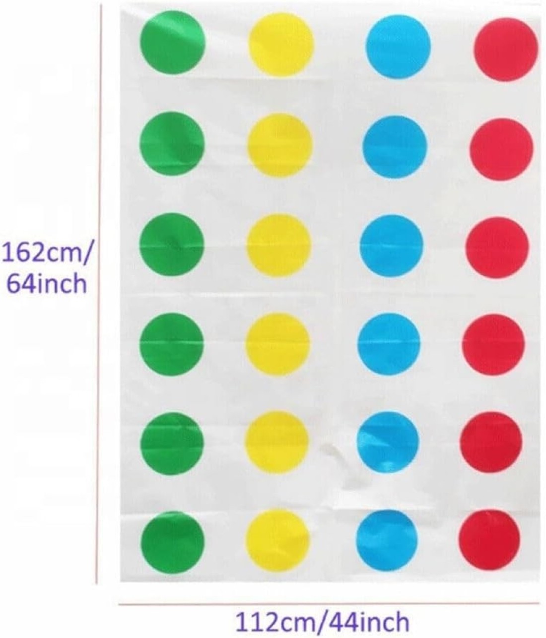Twister Classic Board Game for 2 or More Players,Game Floor Mat with Spinner for Indoor Outdoor Game Party