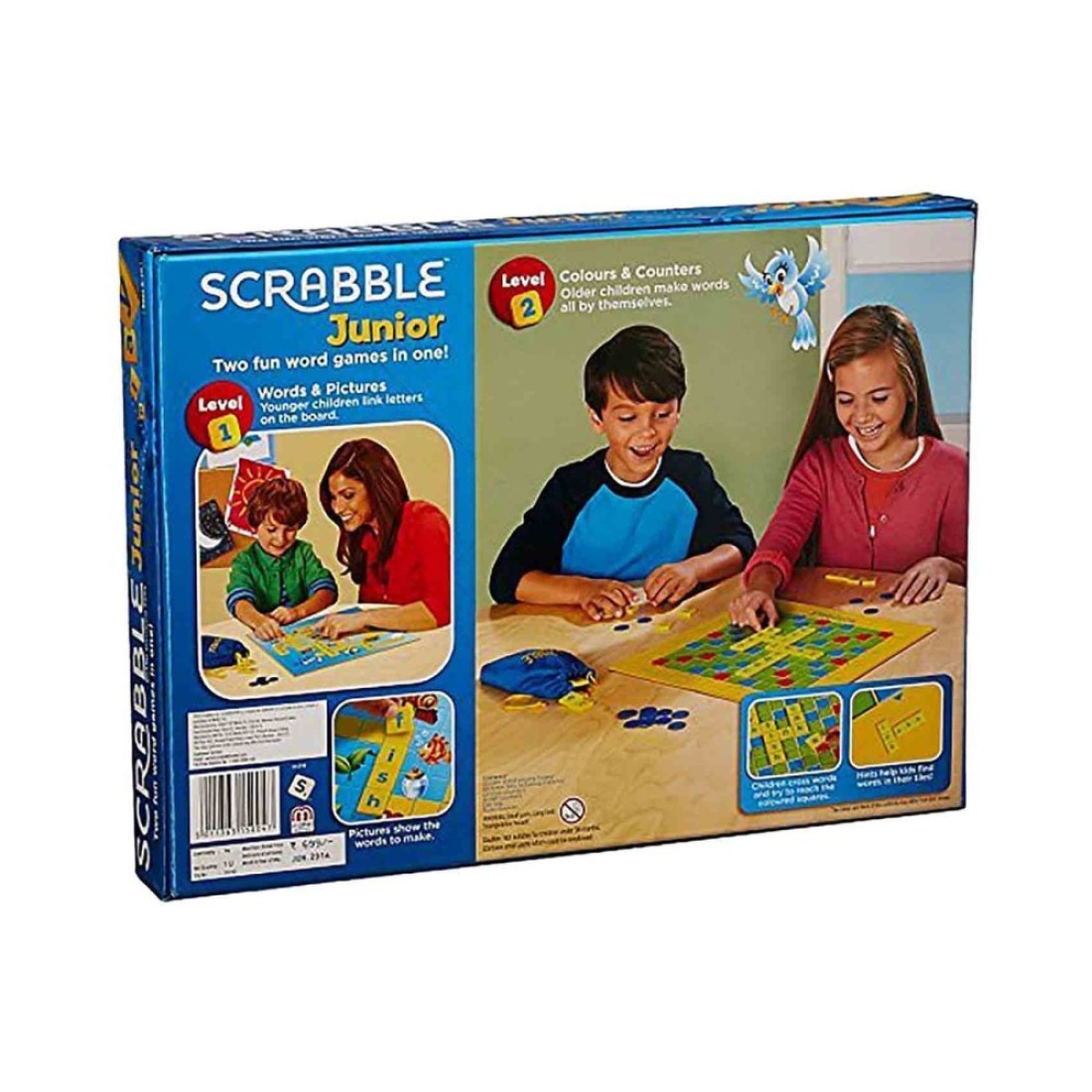 Mattel Junior Scrabble Crossword Game Board Games