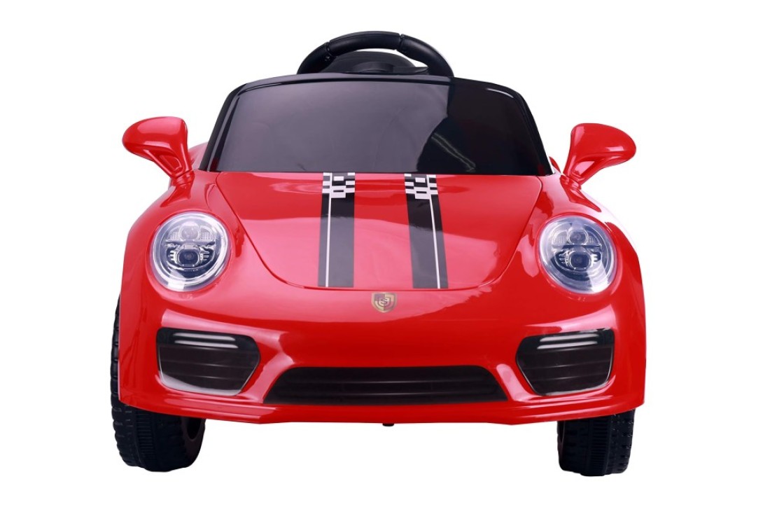 RBWTOYS -Power Wheel Kids Electric Battery Powered Ride On Racing Toy Car, Dual motor, S2988 red 104X53.5X56CM
