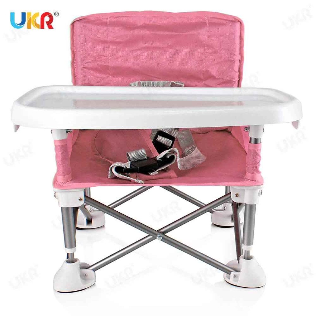 Baby Chair Foldable with Bag Pink