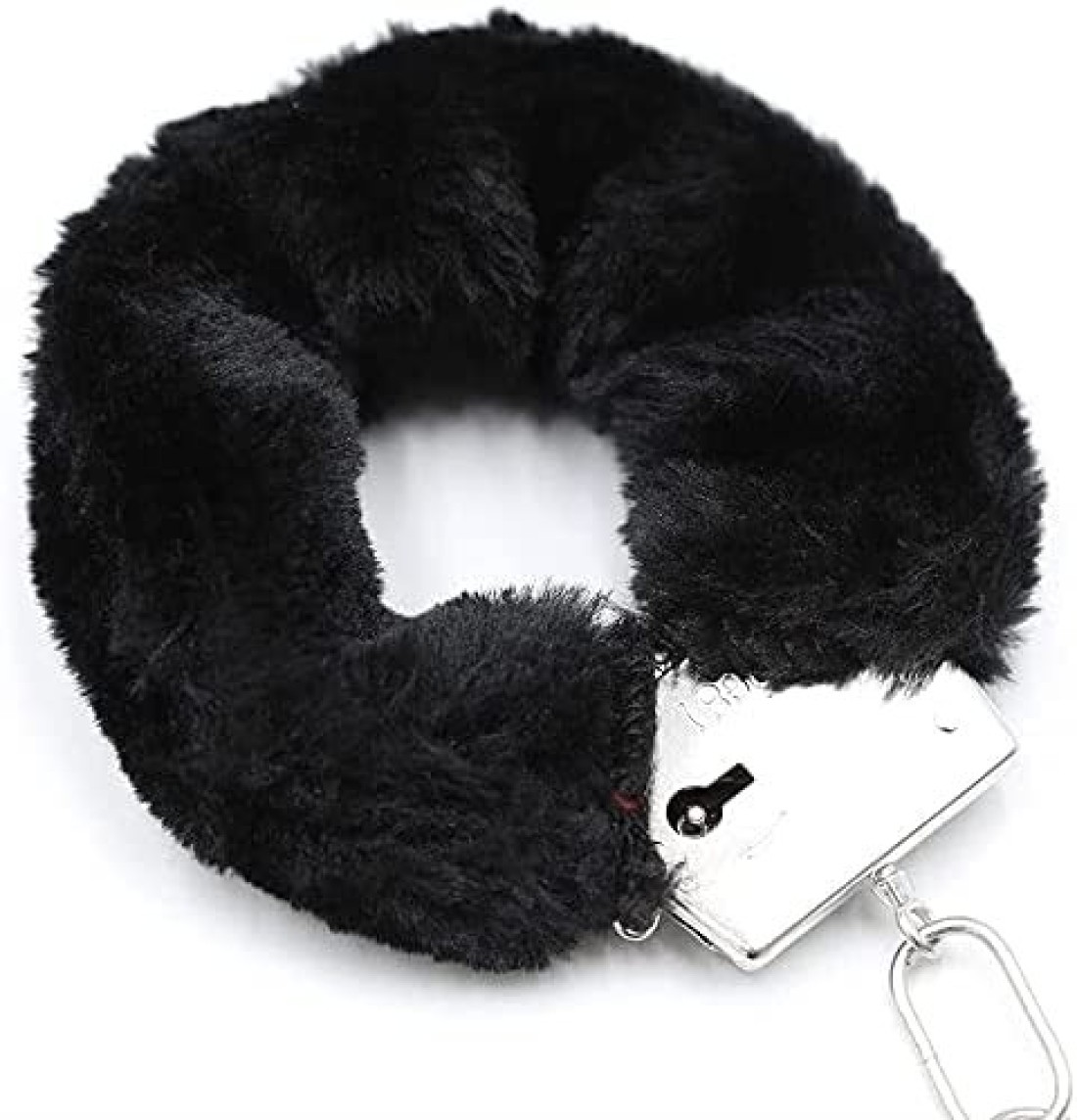 Tingxiu Wrist Plush Fluffy Handcuffs Bracelet Leg Cuffs Anklet Bangle Adjustable Chain Party Cosplay Toy Play Games
