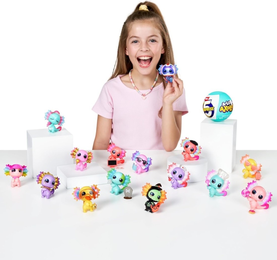Zuru 5 Surprise Mini Brands! A-Lot-A Axolotls Series 1 Mystery Pack
