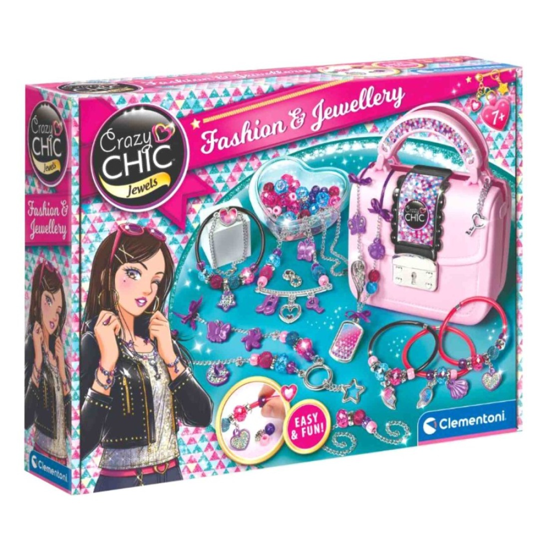 Clementoni Crazy Chic Fashion and Jewellery Kit