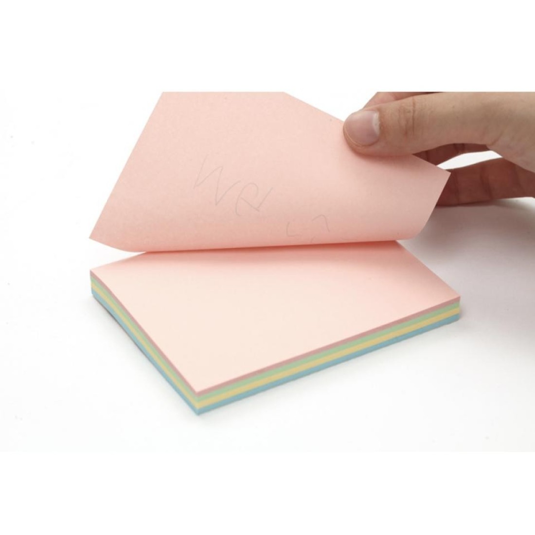 Aiwanto 2Pack Memo Paper Sticky Notes Memo Pad Set For School, Office &amp; Home (100 Sheets Per Pack)