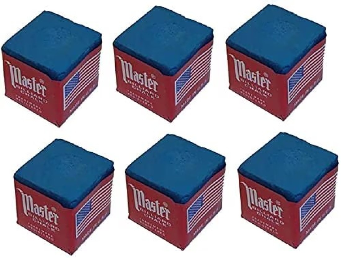 ULTIMAX Billiard/Pool Cue Chalk Box Billiard CHALK, 12 Cubes