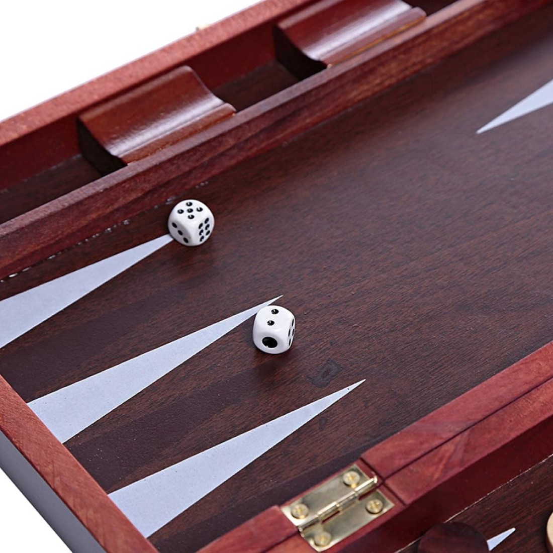 ULTIMAX Backgammon Set, Classic Board Game with Leather Case, Folding Board, Gift Package, Portable Travel Strategy Backgammon Game Set for Adults, Kids