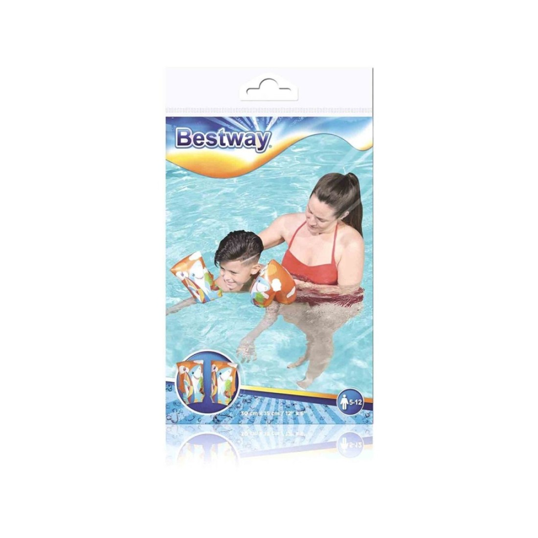 Bestway Inflatable Aquatic Life Armbands BW32102 Multicolour 30x15cm