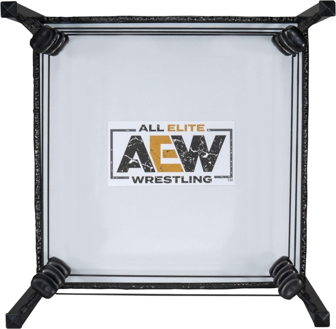 Generic All Elite Wrestling (AEW) Unrivaled Collection Action Ring - Authentic Action Ring, With Flexible Tension Ring Ropes