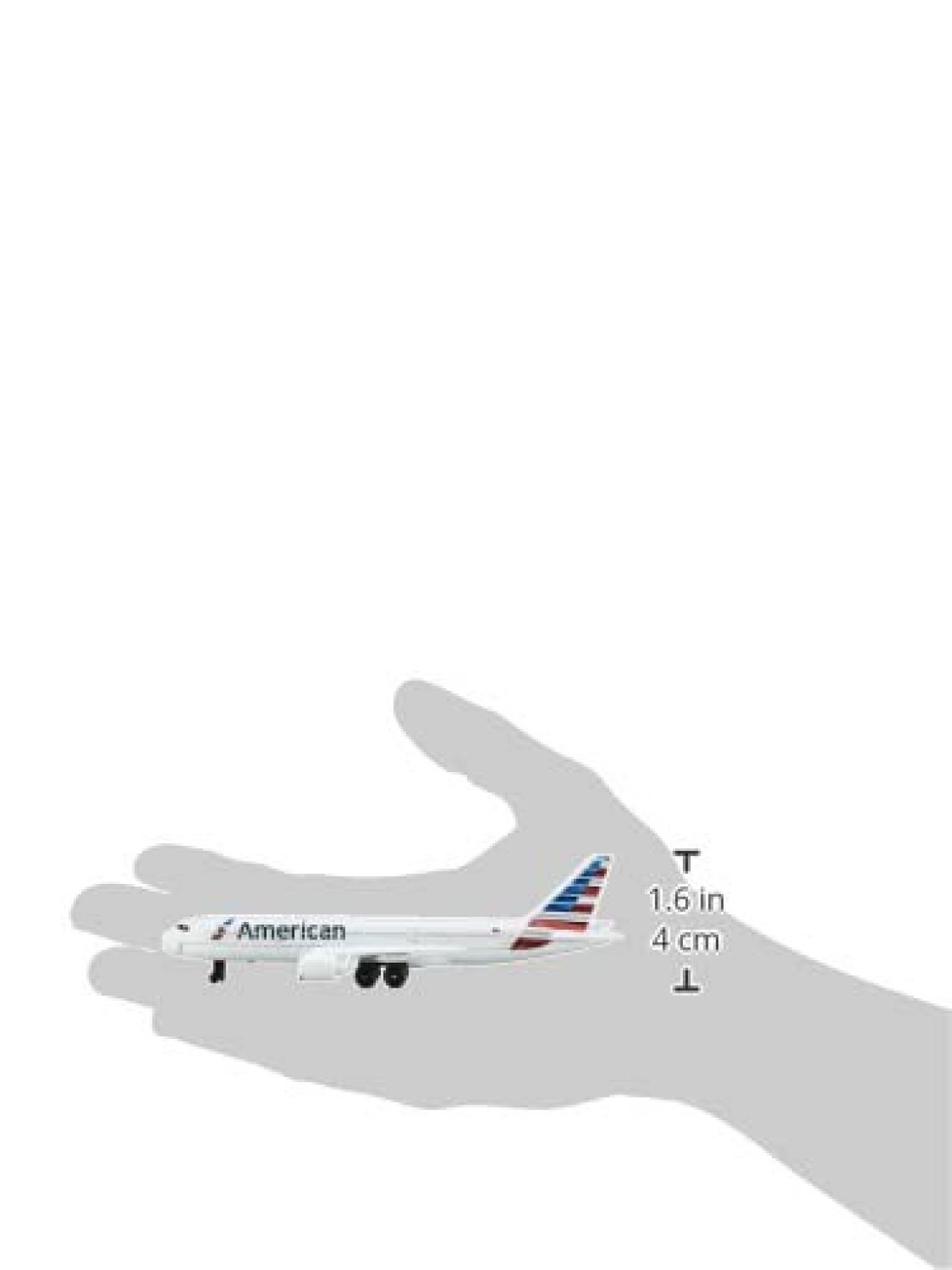 Daron American Airlines Airport Playset with DieCast Metal Model Airplane with Plastic Parts Cars and Transportation Toys for Kids Ages 3