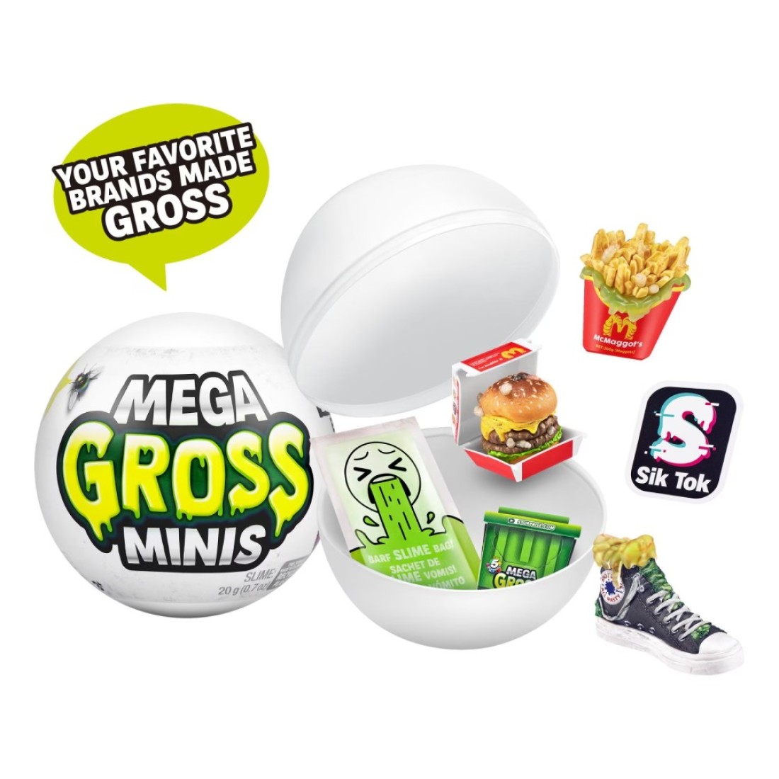 Zuru 5 Surprise Series 1 Mega Gross Minis Play Toy with Slime 20g