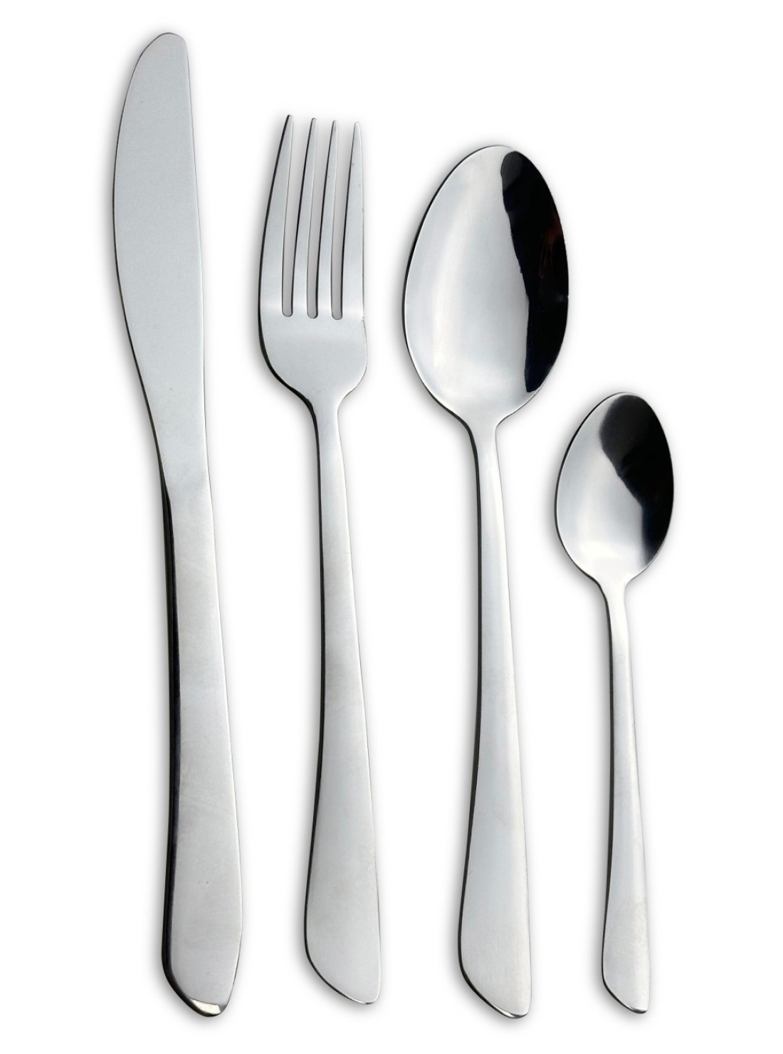 Cuisine Art Sasa 16 Piece Stainless Steel Cutlery Set, Silver