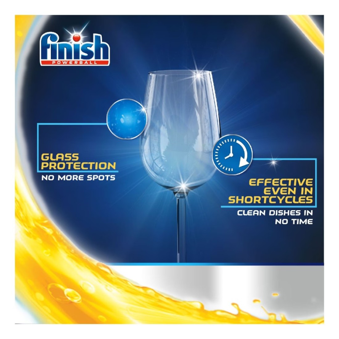 Finish All In One Max Shine And Protect Lemon Scented Dishwashing Gel 650ml