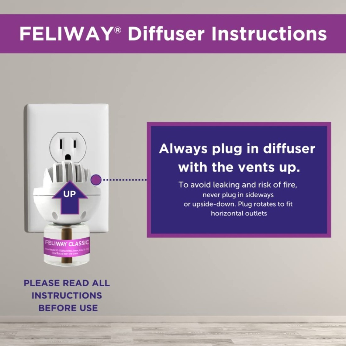 FELIWAY Classic Cat Calming Pheromone 30 Day Refill 3 Pack