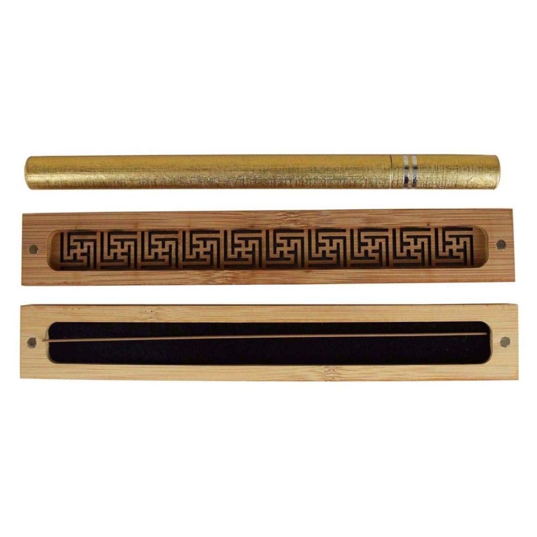 Al Riyah Cambodian Oud Sticks Gift Box Large Beige