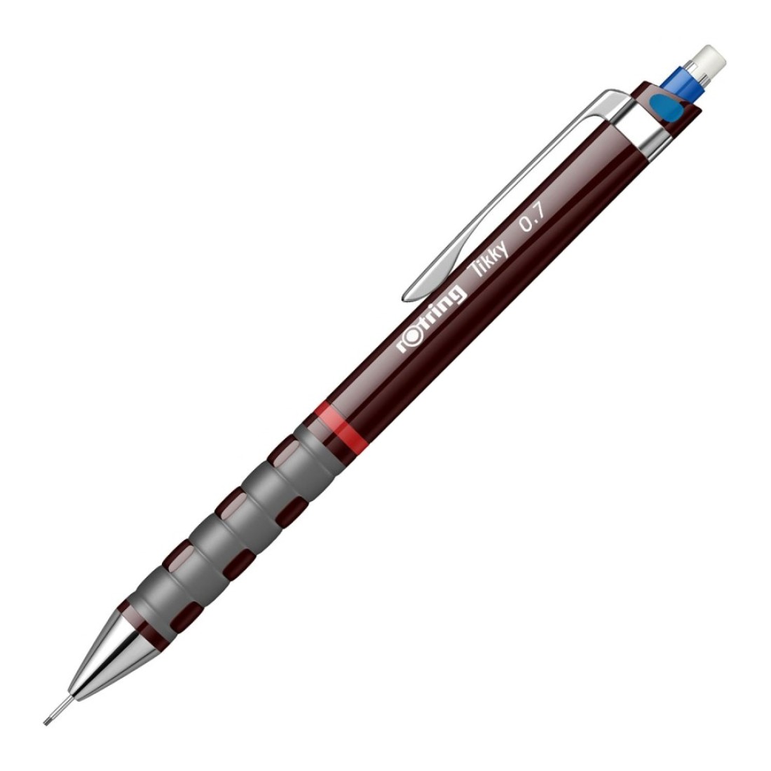 rOtring Tikky Mechanical Pencil 07 mm Burgundy 1904692