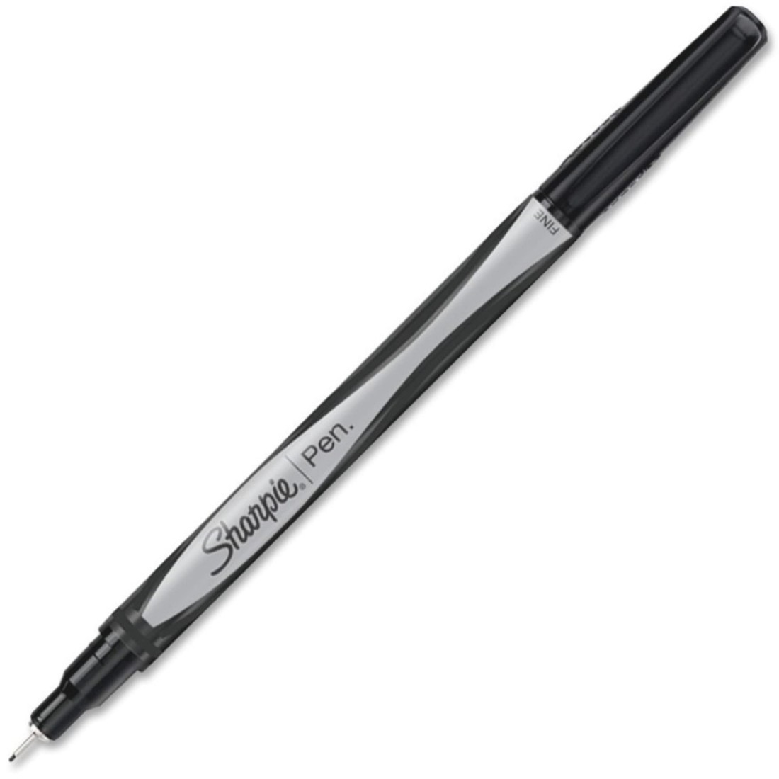 Sharpie Felt Tip Pens Fine Point 04Mm Felt Tip Markers Journaling Pens Art Markers Drawing Markers Black 4 Count