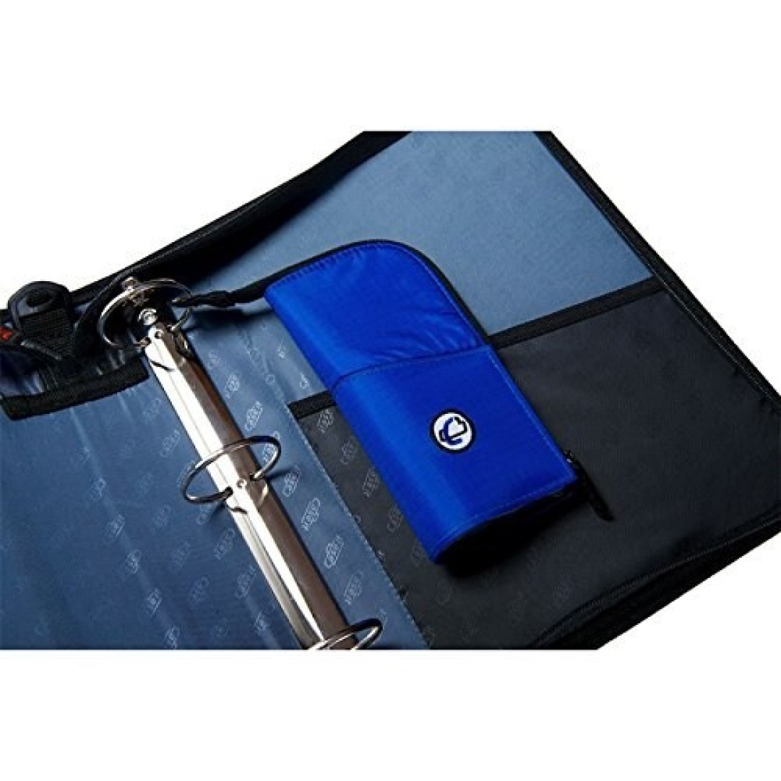 Caseit The Cup Zippered Pencil Case with Grommet Blue PLP01BLU