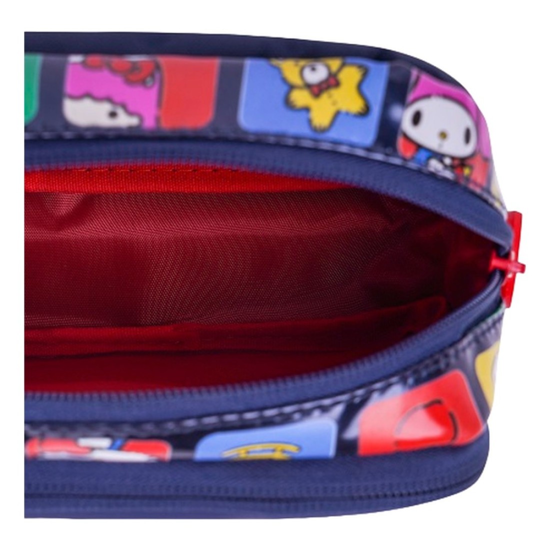 Sanrio Hello Kitty Adorable Kitty Printed 2 Compartment Pencil Case