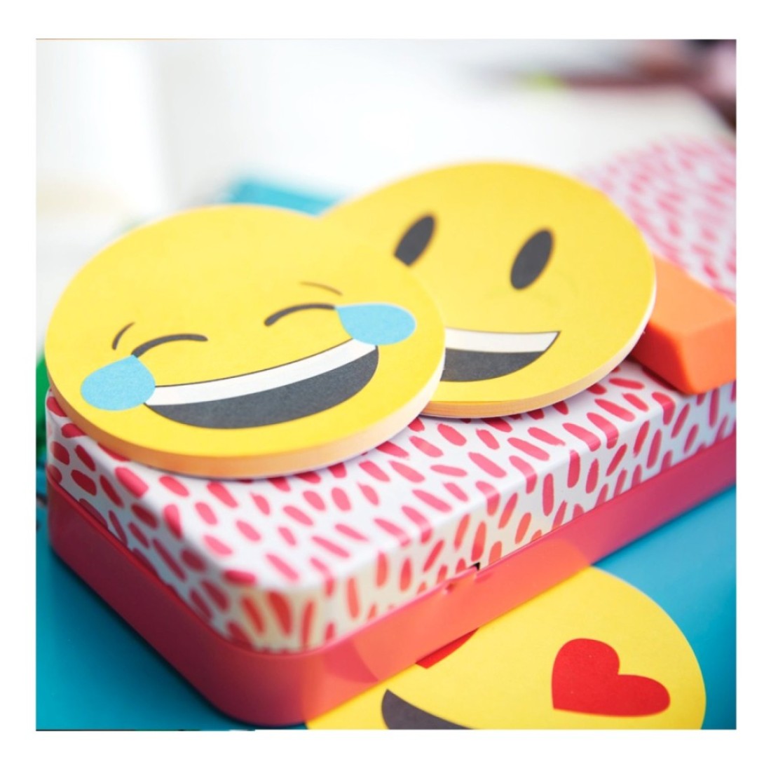 بوست-إت 4 تصميمات رموز تعبيرية مطبوعة BC-2030-EMOJI2 3x3 بوصة حزمة من 2 3M