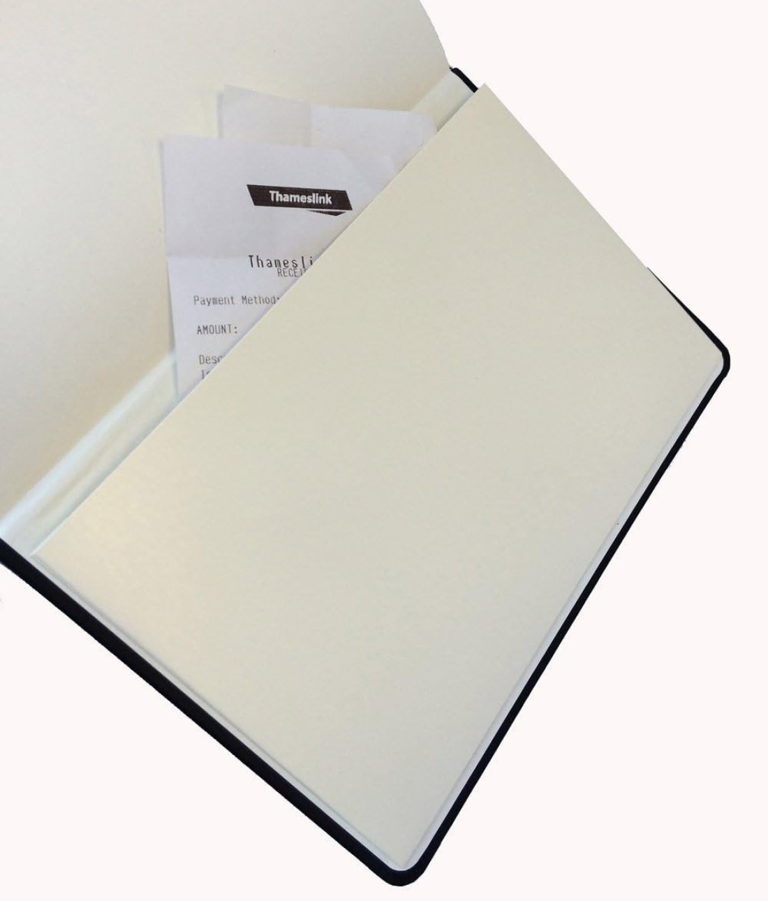 Collins Legacy A4 Hard Cover Notebook, 240 80gsm Ruled Pages - Black Cover