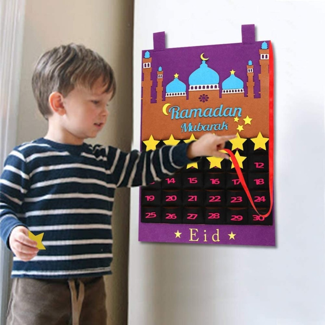 Ramadan Advent Calendar 2022 for Eid Mubarak Countdown