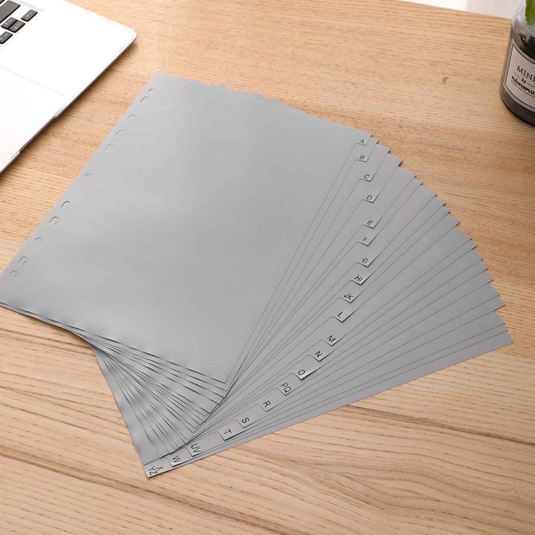Deli PP Index Dividers A-Z 20 Sheets