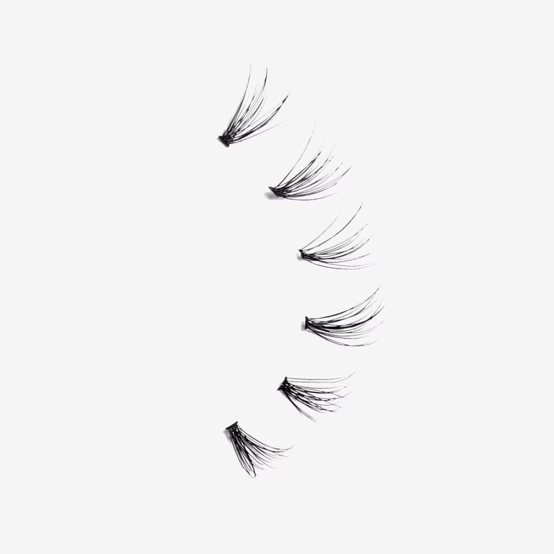 KISS Lash Couture Faux Mink Lash Extensions Style Venus Exclusive FlatBand Technology Short Medium Length 60 Individual Lash Clusters Glue On Lashes
