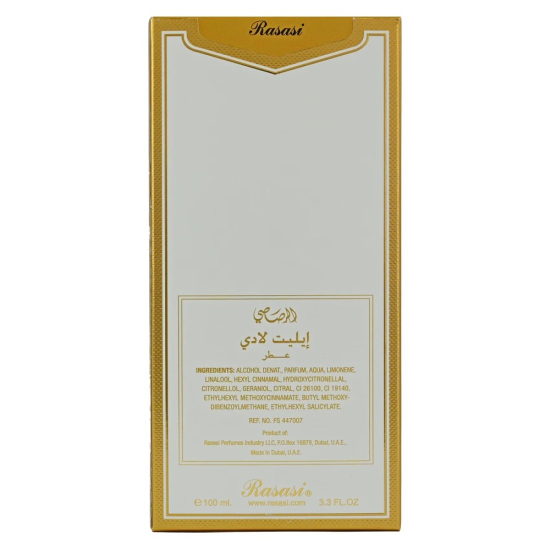 Rasasi Elite Lady Eau De Parfum 100ml