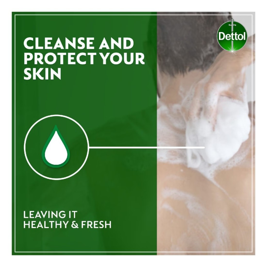 Dettol Skincare Anti-Bacterial Body Wash 700ml