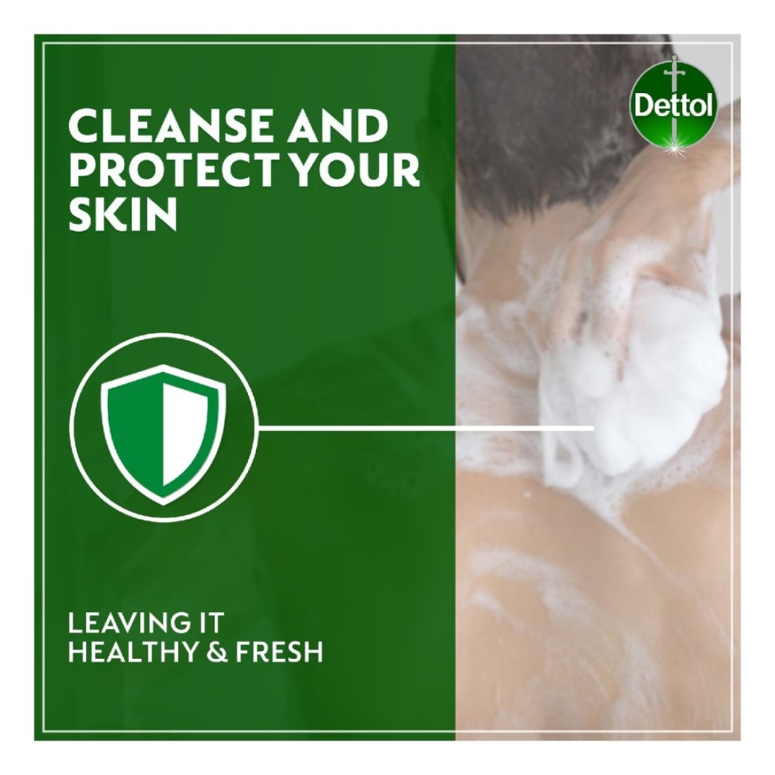Dettol Cool Anti-Bacterial Body Wash 700ml